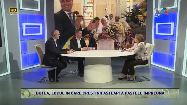 TVR Iaşi: Emisiunea "Lumina creştinului", ediţia "Butea, locul în care creştinii aşteaptă Paştele împreună"