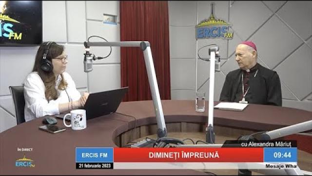 ERCIS FM: Interviu cu PS Petru Gherghel, episcop emerit, la 45 de ani de la numirea de "ordinarius" al Diecezei de Iaşi