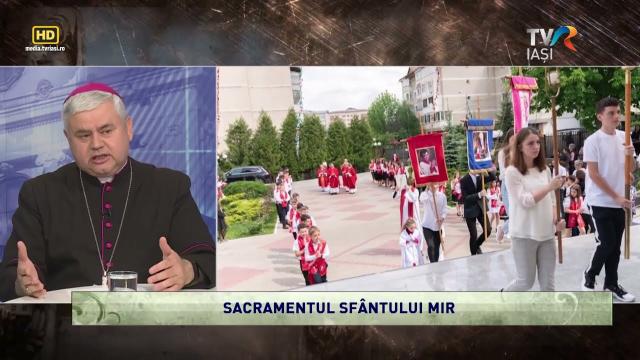 TVR Iaşi: Emisiunea "Lumina creştinului", ediţia "Sacramentul Sfântului Mir"