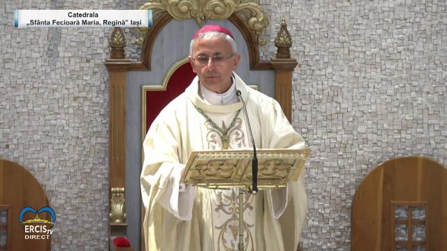 Iaşi (catedrală): Sfânta Liturghie la un an de episcopat a PS Iosif Păuleţ. Binecuvântarea noului sediu al Librăriei Presa Bună