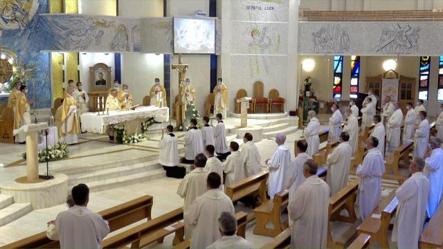 Iaşi (catedrală): Liturghia crismei