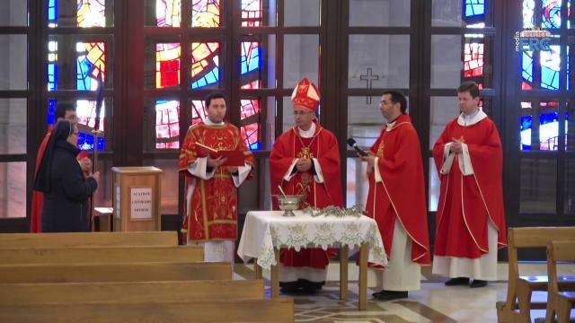 Iaşi (catedrală): Liturghia tinerilor în Duminica Floriilor