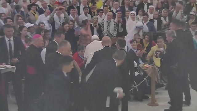 Iaşi: Papa Francisc în catedrală