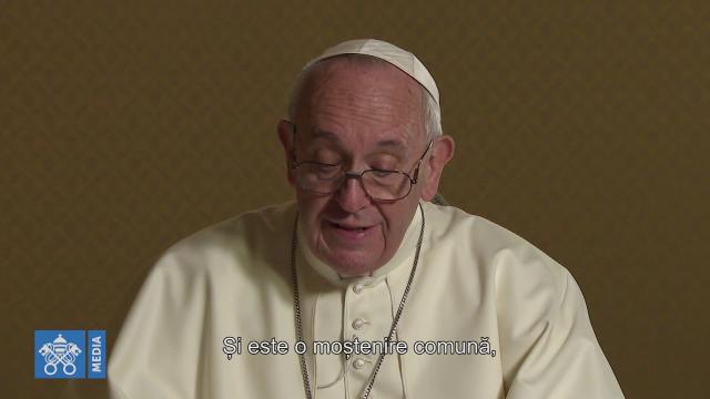 Mesajul papei Francisc pentru români, înainte de vizita în Romania
