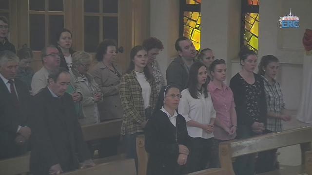 Iaşi (catedrală): Liturghia şi primirea icoanei de la Cacica