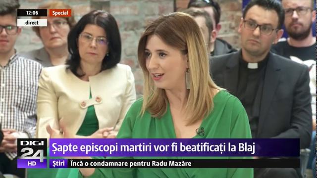 Digi 24: Ediţie specială în contextul vizitei papei Francisc la Blaj