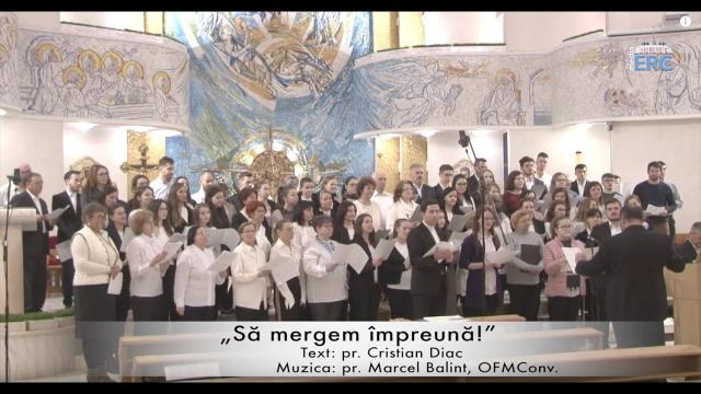 Imnul "Să mergem împreună" pentru întâlnirea cu papa Francisc Iaşi