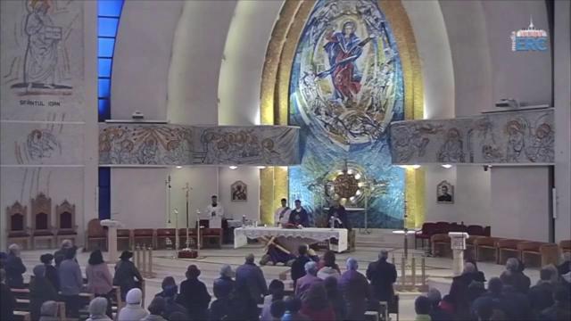 Iaşi (catedrală): Liturghia din Duminica a III-a din Postul Mare