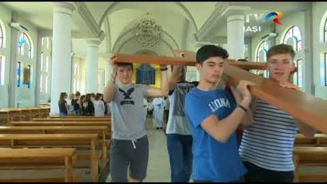 TVR Iaşi: Emisiunea "Reporter special", ediţia "Sărbătoarea tinerilor la Săbăoani. Ziua Tineretului Catolic la nivel diecezan"