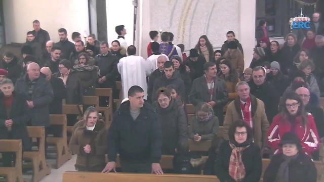 Iaşi (catedrală): Calea crucii şi Liturghia din Miercurea cenuşii