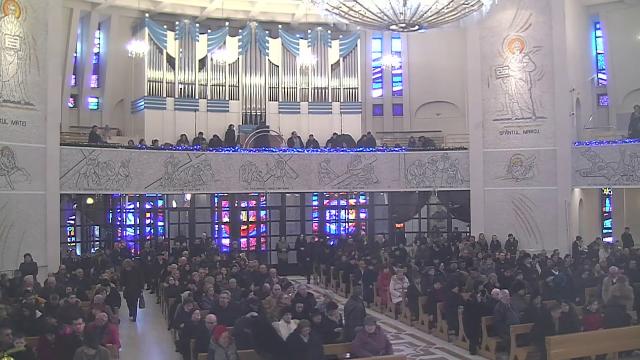 Iaşi (catedrală): Liturghia din solemnitatea Sfânta Familie
