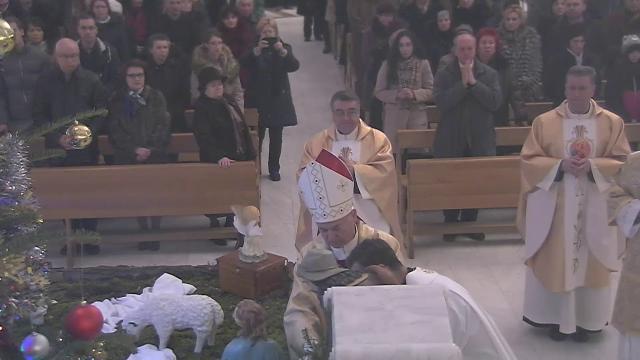 Iaşi (catedrală): Liturghia din noaptea de Crăciun