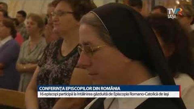 TVR Iaşi: Emisiunea "Jurnalul regional", reportajul "Conferinţa Episcopilor din România"