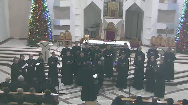 Bacău - centru: Concertul de Crăciun al corului preoţilor