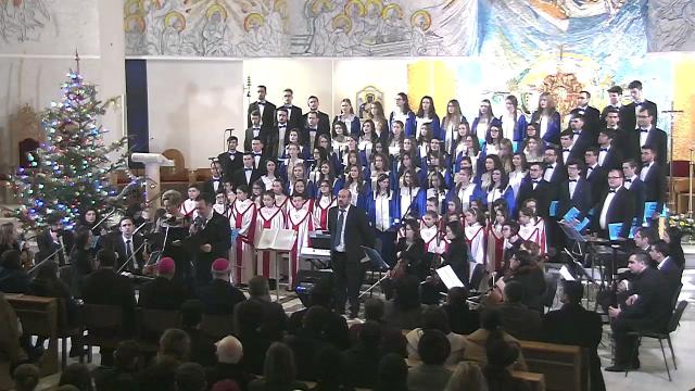Iaşi (catedrală): Concertul de Crăciun al corului Juvenes Ecclesiae