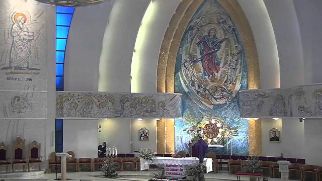 Iaşi (catedrală): Sfânta Liturghie din Duminica Floriilor, cu participarea nunţiului Mons. Miguel Maury Buendía