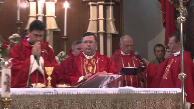 Suceava: Liturghia hramului bisericii "Sf. Ioan Nepomuk"