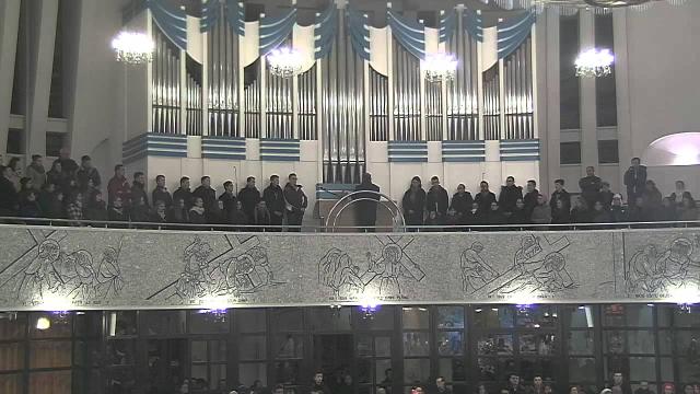 Iaşi (catedrală): Sfânta Liturghie În solemnitatea Neprihănita Zămislire şi împlinirea a 15 ani de la consacrarea ca episcop a PS Aurel Percă
