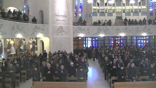 Iaşi (catedrală): Sfânta Liturghie din solemnitatea Cristos, Regele Universului