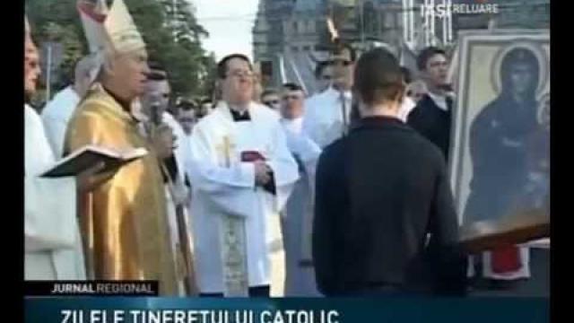 TVR Iaşi: Crucea şi icoana ZMT au ajuns la Iaşi