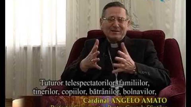 TVR1 Universul credinţei: Interviu cu ES card. Angelo Amato, prefectul Congregaţiei pentru Cauzele Sfinţilor