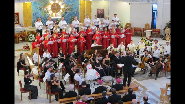 Iaşi: Concertul corului mare în catedrala "Sfânta Fecioară Maria, Regină"