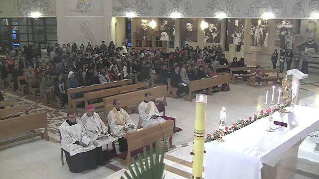 Iaşi (catedrală): Priveghere de rugăciune în ajunul beatificării episcopului Anton Durcovici