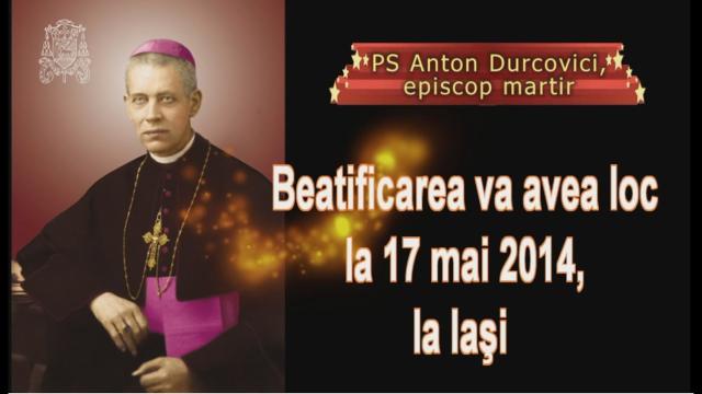 Montaj video cu repere biografice ale PS Anton Durcovici, episcop martir (12 ianuarie 2014) (youtube)