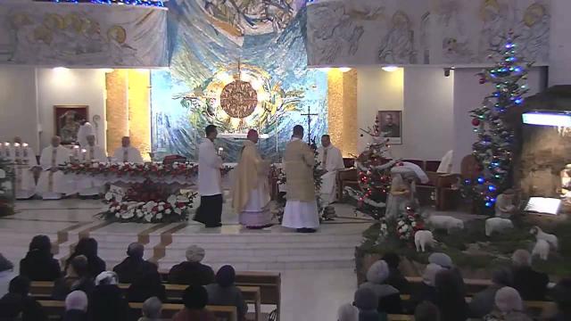 Iaşi (catedrală): Liturghia solemnă de Crăciun (25 decembrie)