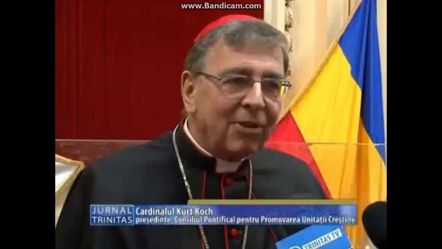 Trinitas TV: Vizita cardinalul Kurt Koch la Preafericitul Daniel (4 decembrie)