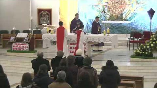 Iaşi (catedrală): Calea sfintei cruci şi Liturghia (27 martie)