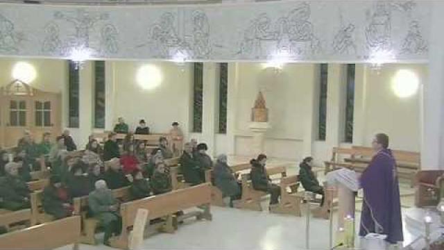 Iaşi (catedrală): Calea sfintei cruci şi Liturghia (15 martie)