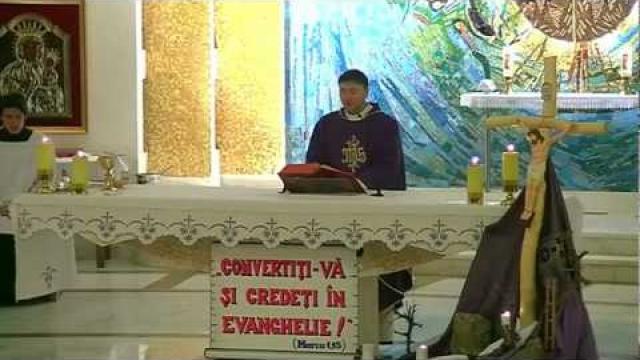 Iaşi (catedrală): Calea sfintei cruci şi Liturghia (20 februarie)