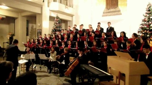 Concertul corului "Jubilate", în biserica "Sfântul Anton" din Iaşi