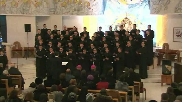 Concertul corului seminariştilor ITRC, în catedrala "Sfânta Fecioară Maria, Regină" din Iaşi