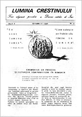 Lumina creștinului - noiembrie 1990