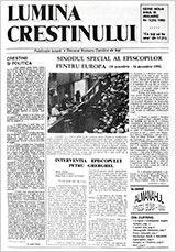 Lumina creștinului - ianuarie 1992