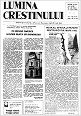 Lumina creștinului - martie 1992