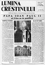 Lumina creștinului - noiembrie 1992
