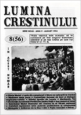 Lumina creștinului - august 1994