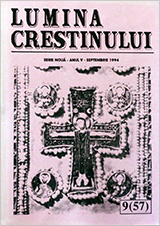 Lumina creștinului - septembrie 1994