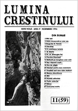 Lumina creștinului - noiembrie 1994