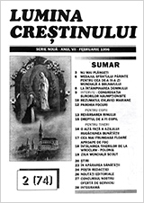 Lumina creștinului - februarie 1996