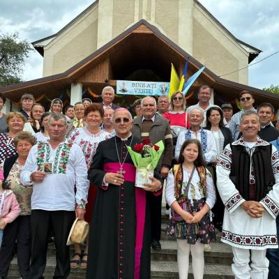 14-16 iunie: Vizită pastorală a PS Iosif Păuleţ în Parohia Sănduleni