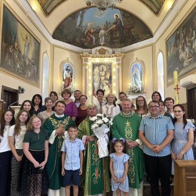 3-5 iulie: Vizita pastorală a PS Iosif Păuleţ în Parohia "Sfântul Iosif Muncitorul" din Barticeşti