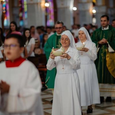 2 august 2026: Adjudeni: Dublu jubileu de viaţă consacrată pentru două surori morinelliane