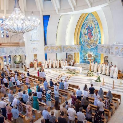 23 august 2026: Iaşi: Hramul Catedralei „Sfânta Fecioară Maria, Regină”. Foto: Andreea Dima