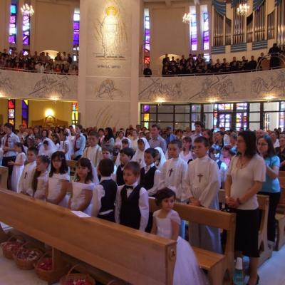 6 iunie: Iaşi: Procesiune în solemnitatea Trupul şi Sângele Domnului