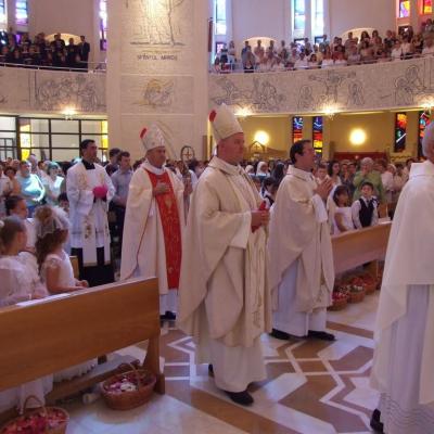 6 iunie: Iaşi: Procesiune în solemnitatea Trupul şi Sângele Domnului