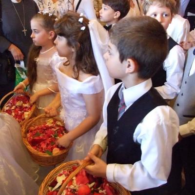 6 iunie: Iaşi: Procesiune în solemnitatea Trupul şi Sângele Domnului